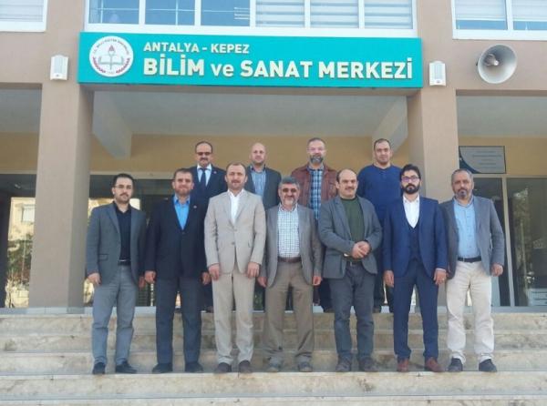 Antalya TÜMSİAD Yönetim Kurulunun Merkezimizi Ziyareti
